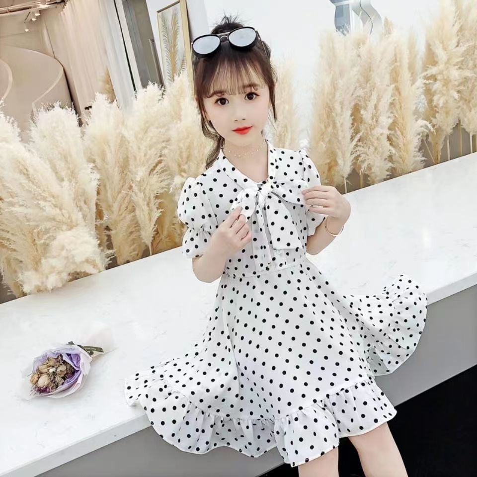 Đầm Công Chúa Vải Voan Thời Trang Hàn Quốc Mới 2022 Cho Bé Gái
