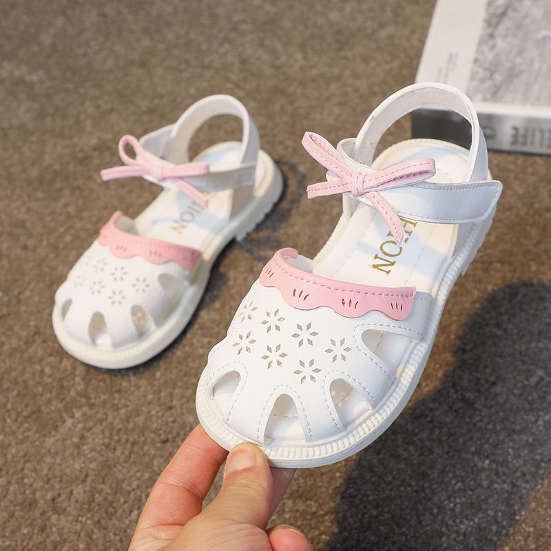 Giày Sandal Đế Mềm Mùa Hè Hợp Thời Trang Cho Bé Gái 1-6 Tuổi