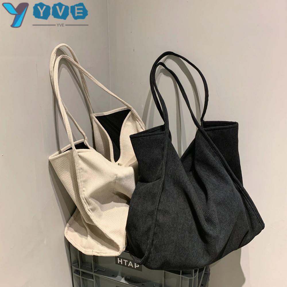 Túi Xách Tote Chất Liệu Nhung Cotton Hàng Mới Dành Cho Nữ