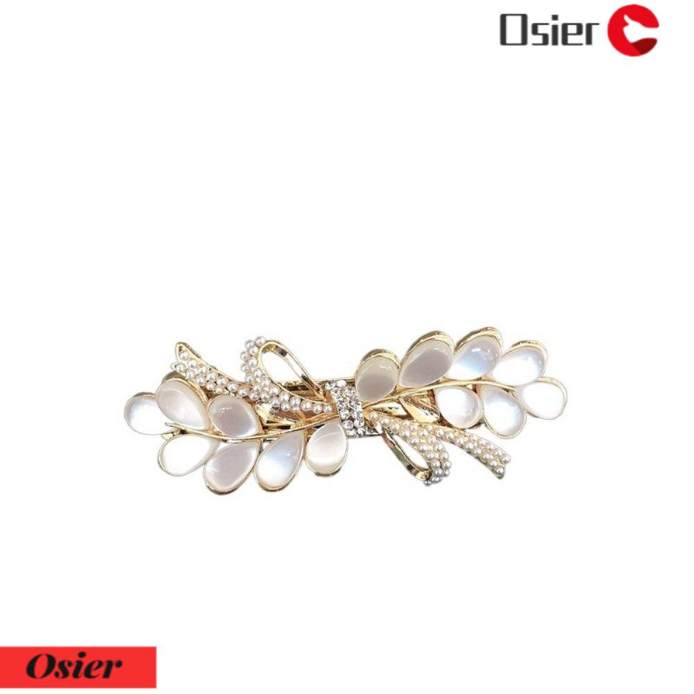 Kẹp Tóc Hình Nơ Mắt Mèo Bằng Hợp Kim 1 Cái