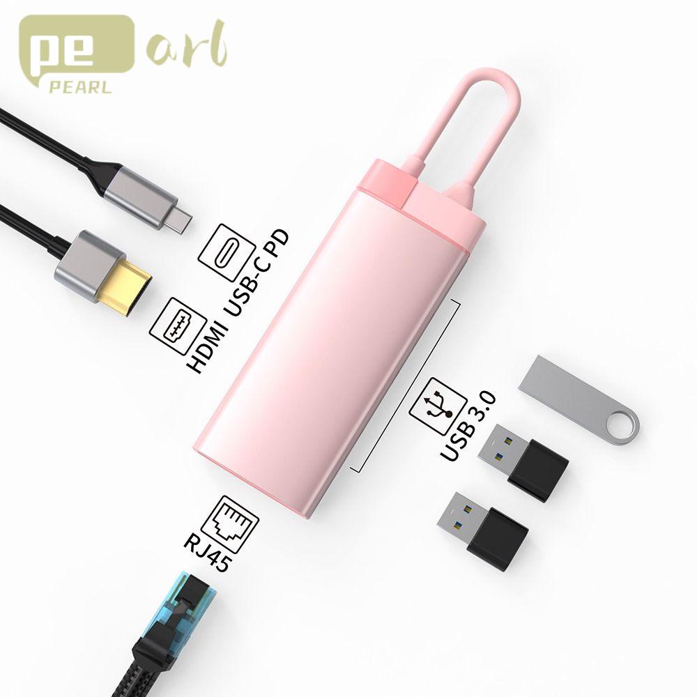 .Bộ Chia Cổng USB Type C RJ45 Ethernet Chất Lượng Cao