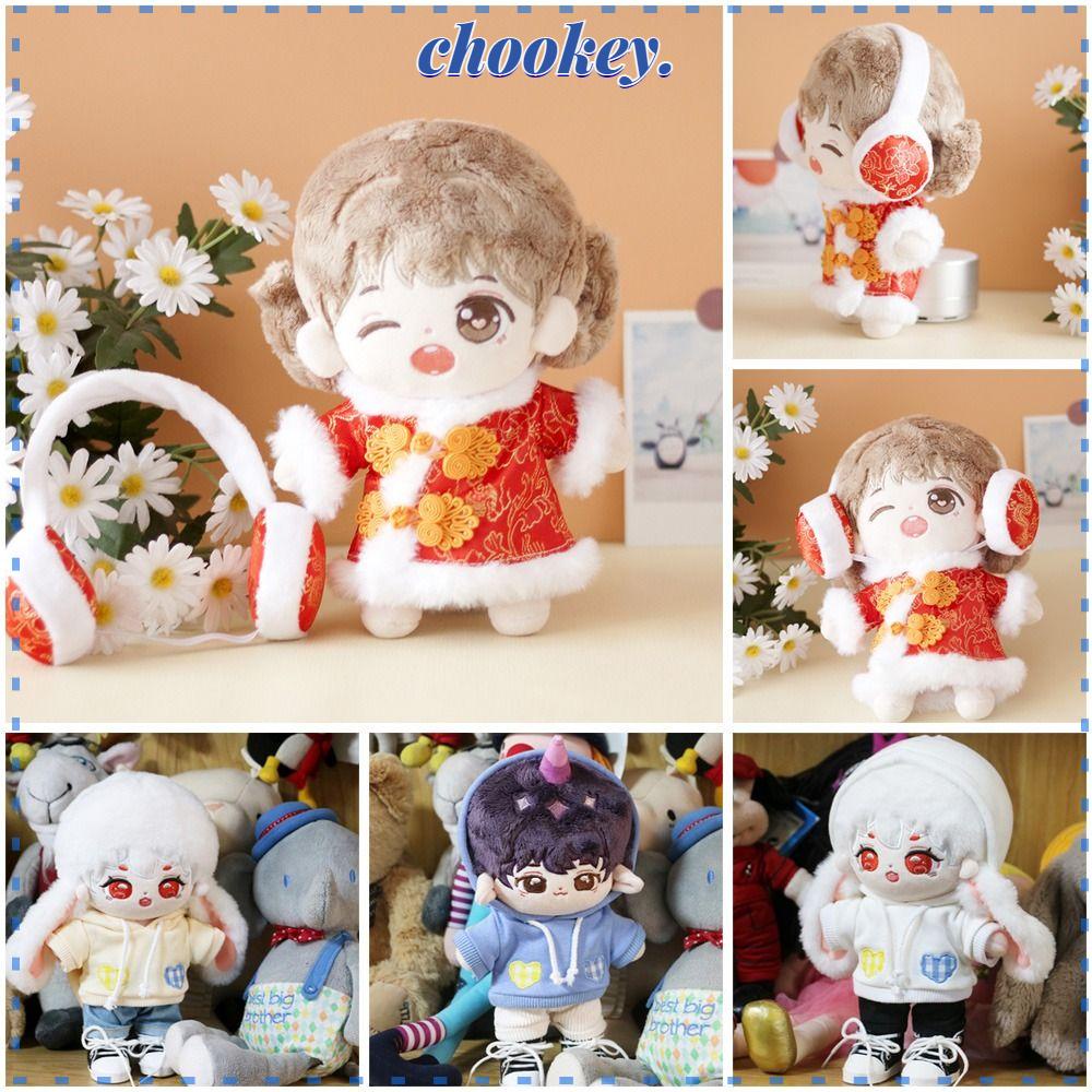CHOOKEY Bộ Quần Áo Dành Cho Búp Bê 20cm