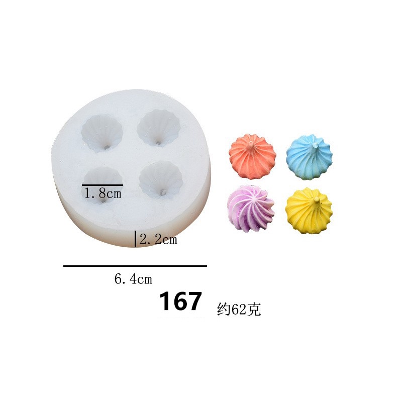 Khuôn Silicone Làm Bánh & Socola Hình Trái Tim