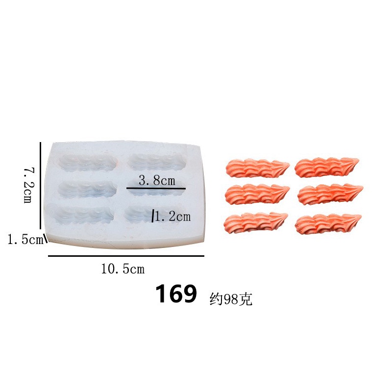 Khuôn Silicone Làm Bánh & Socola Hình Trái Tim