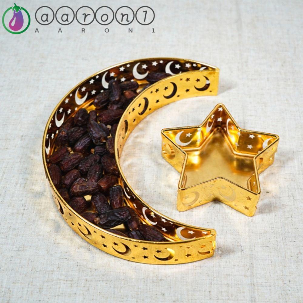 Khay Đựng Thức Ăn AARON1 AARON1|Khay Phục Vụ Thức Ăn Trang Trí Cho Bữa Tiệc Eid Mubarak