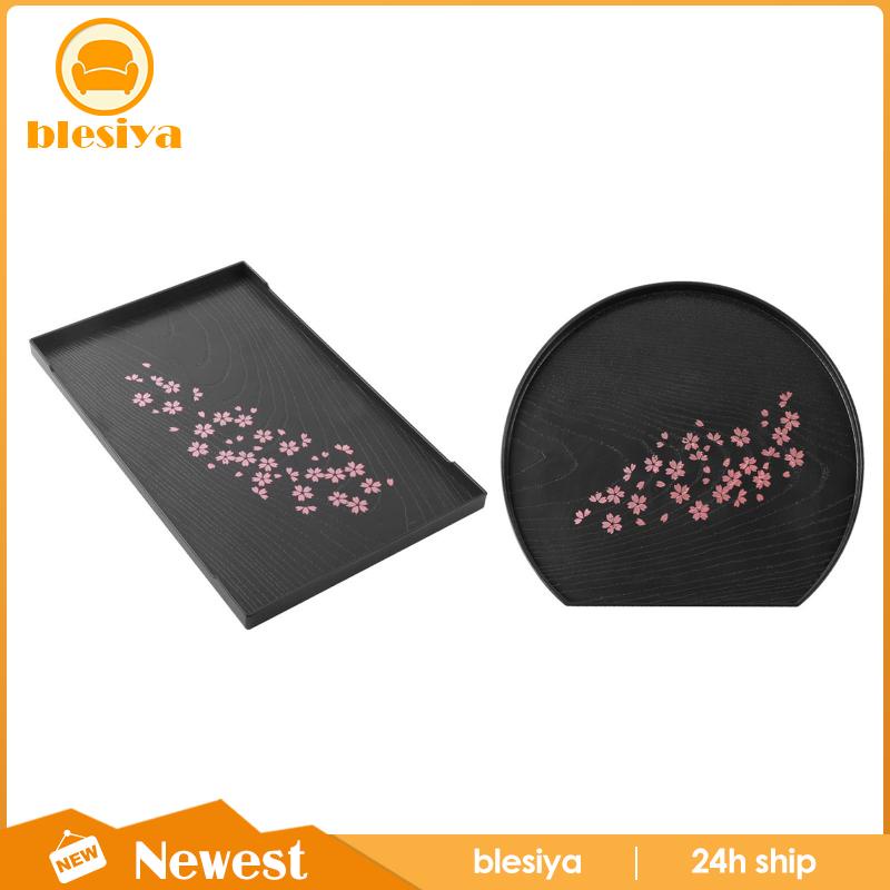 [Blesiya] Khay Phục Vụ Bánh Kẹo Khách Sạn Phòng Khách Sạn Phong Cách Nhật Bản