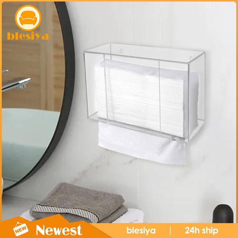 Hộp Đựng Khăn Giấy Trong Suốt Tiện Dụng Cho Phòng Khách / Phòng Tắm