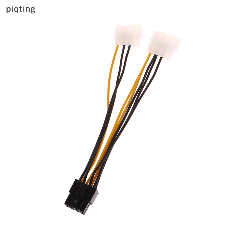 1 Dây Cáp Mở Rộng Piqt 17cm Chuyển Đổi Nguồn Điện 4 Pin Sang 8Pin