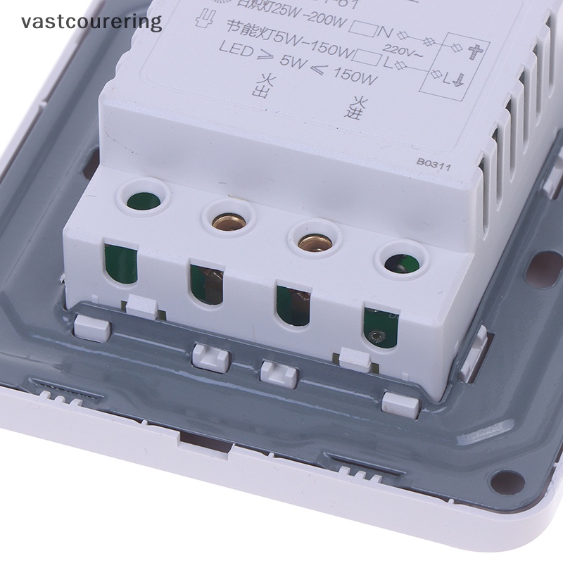 Công Tắc Đèn LED Hai Dây Cảm Biến Chuyển Động Hồng Ngoại Vast 86 Loại EU