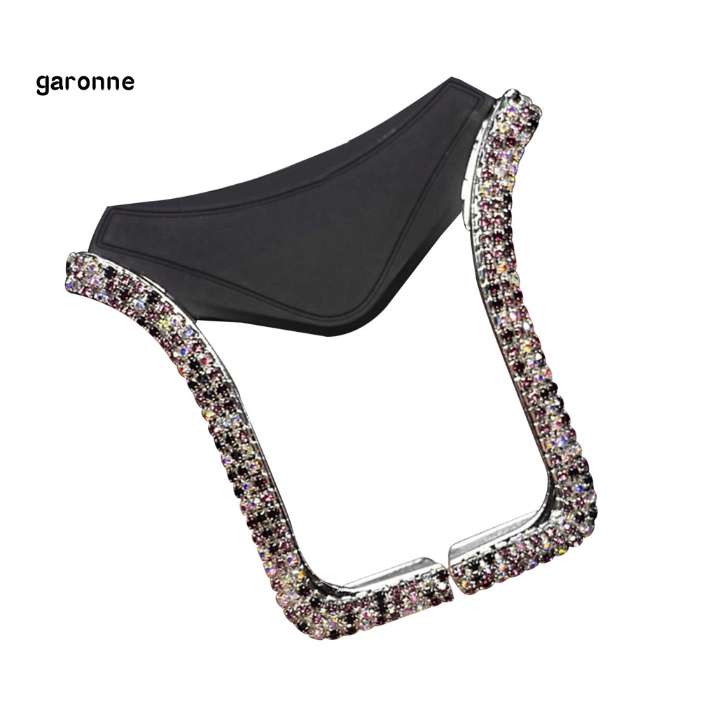 Giá Đỡ Điện Thoại Hình Chữ U Đính Đá Bằng Nhựa Gắn Lỗ Thông Gió Xe Hơi