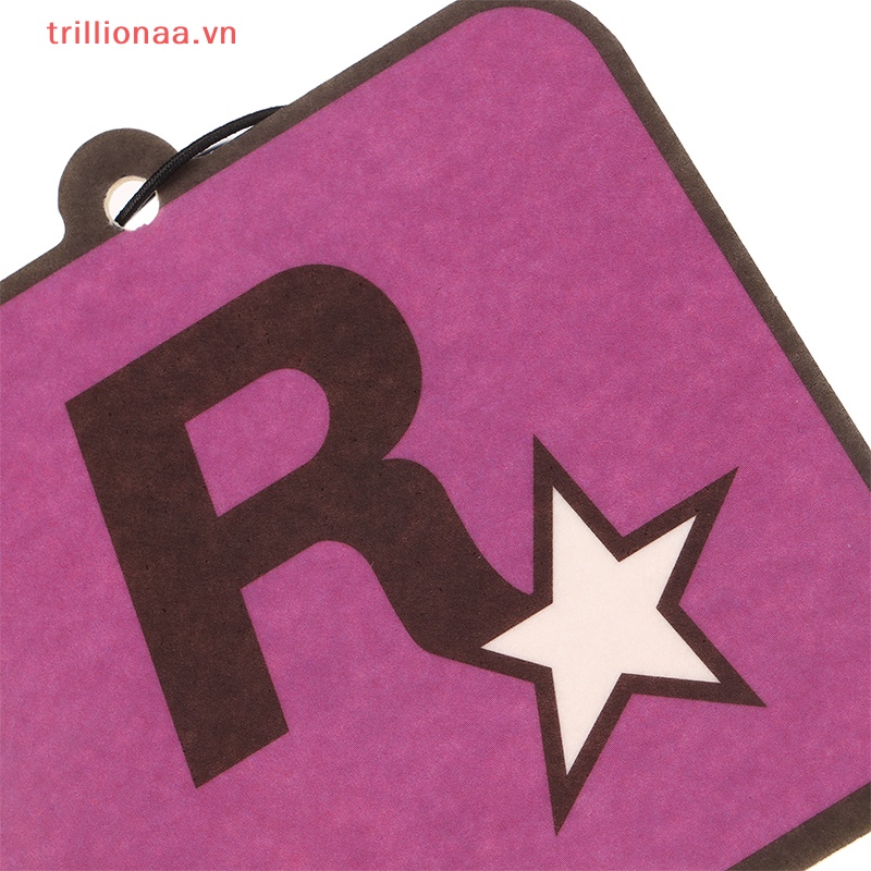 Phụ Kiện Treo Trang Trí Xe Hơi Hình Ngôi Sao R Hương Thơm Lâu Dài