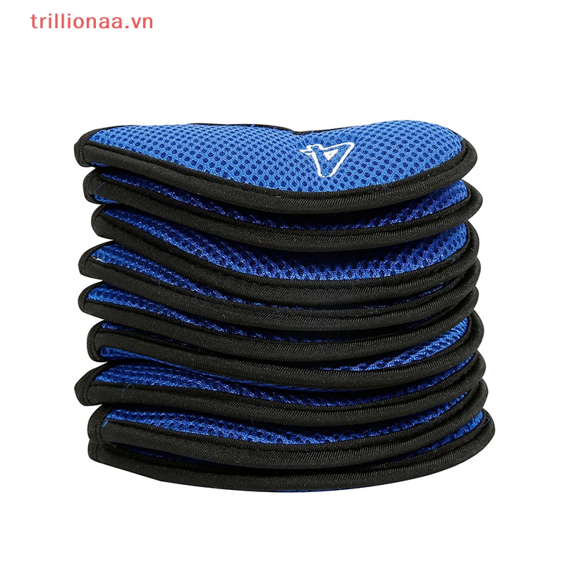 Set 10 Vỏ Bọc Bảo Vệ Đầu Gậy Đánh Golf Chuyên Dụng