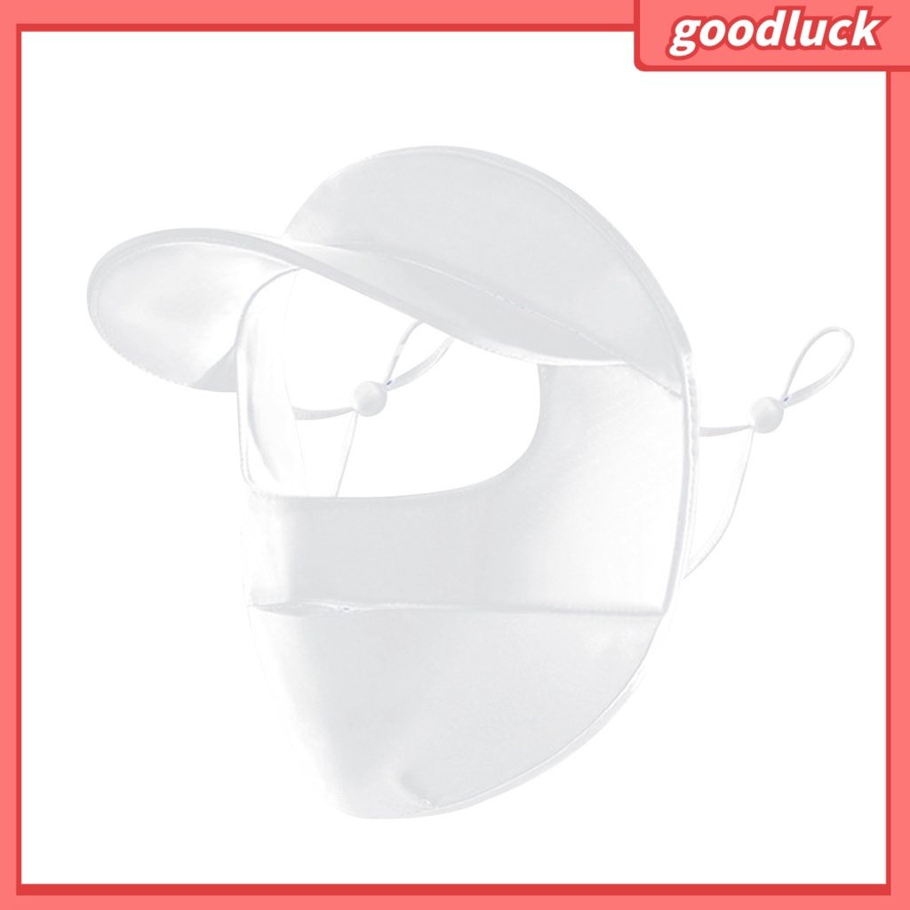 [GLO] Mũ Đi Xe Đạp Thể Thao Bằng Lụa Lạnh Màu Trơn Có Vành Che Mắt Vòng Tai