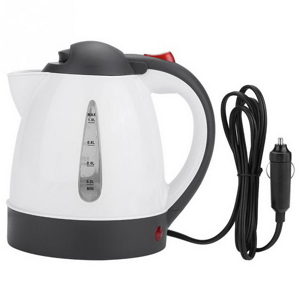 =Christmas=Car Electric Kettle Insulation Anti-Scald Car Travel Coffee Pot Tea Heater