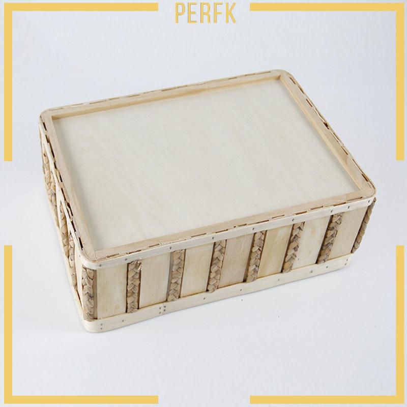 Giỏ Gỗ Đựng Đồ Trưng Bày Để Bàn Trang Trí Phòng Ngủ