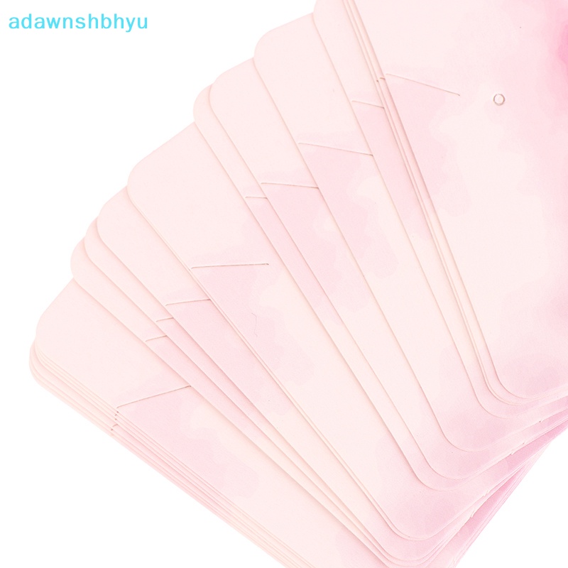 Set 20 Thẻ Giấy Trưng Bày Bông Tai Họa Tiết Vân Đá Cẩm Thạch