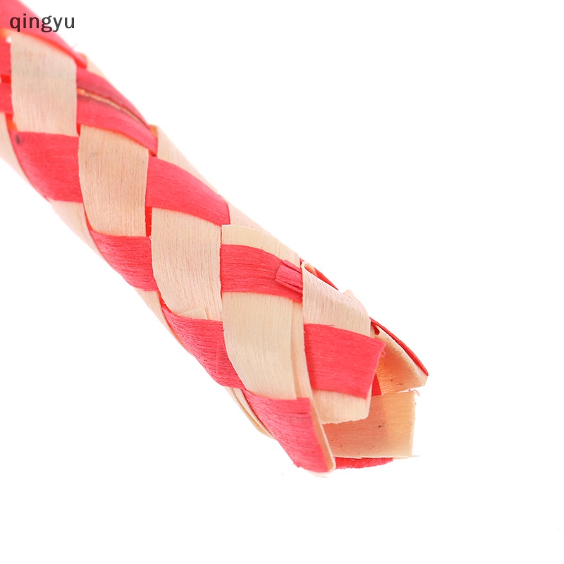 Bộ 5 Ống Tre Bẫy Ngón Tay Phong Cách Trung Hoa Cổ Điển DIY