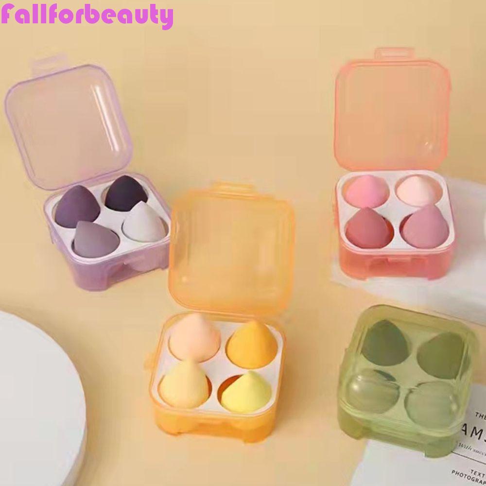 Set 4 Mút Trang Điểm Hình Quả Trứng Tiện Dụng