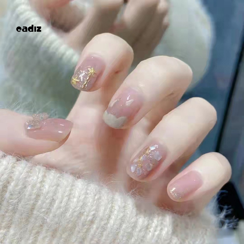 Hộp 24 Hình Dán Trang Trí Móng Tay Bằng Nhựa ABS Thân Thiện Với Môi Trường