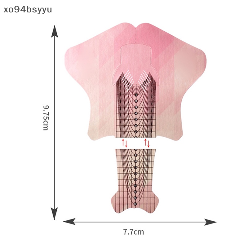 Set 100 / 300 Tờ Giấy Hỗ Trợ Nối Dài Móng Tay xo94bsyyu