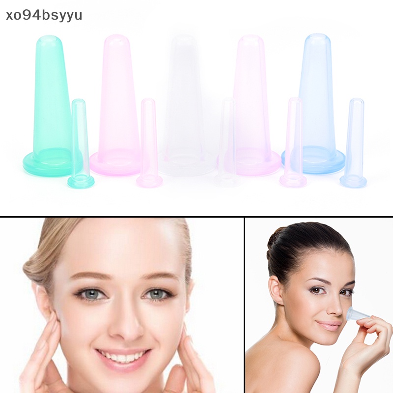 Cốc Giác Hơi Mát Xa Mặt Mắt Bằng Silicon Chống Lão Hóa Xo94Bsyu