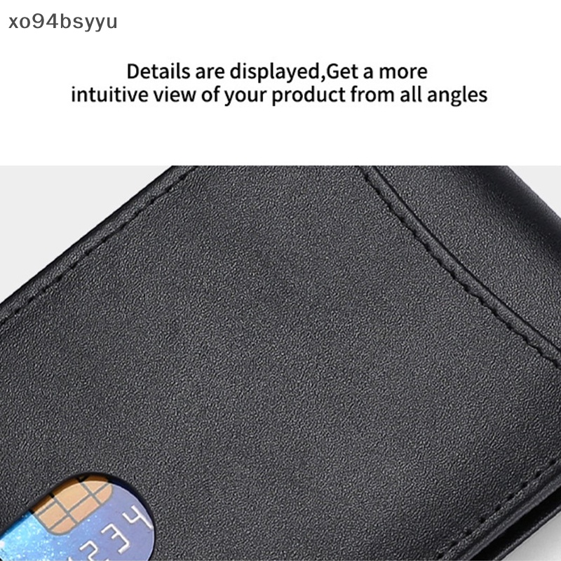 Ví Da Thật Xo94Bsyu RFID Có Kẹp Tiền Dành Cho Nam