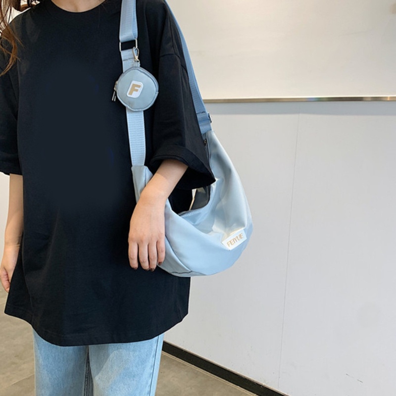 Túi Đeo Chéo Vai Bằng Nylon Thời Trang Sành Điệu Cho Nữ