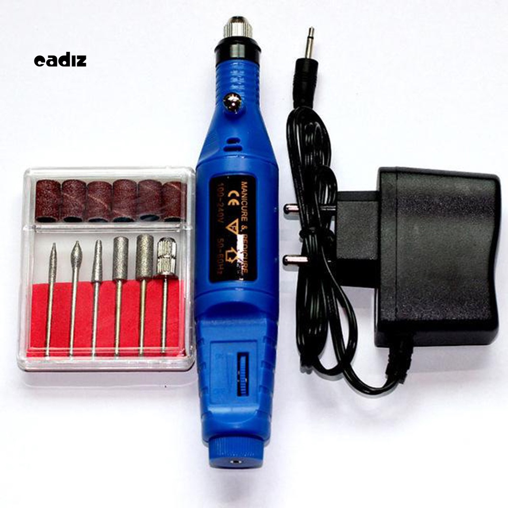 Máy Khoan Mài Đánh Bóng Móng Tay Mini Bằng Điện