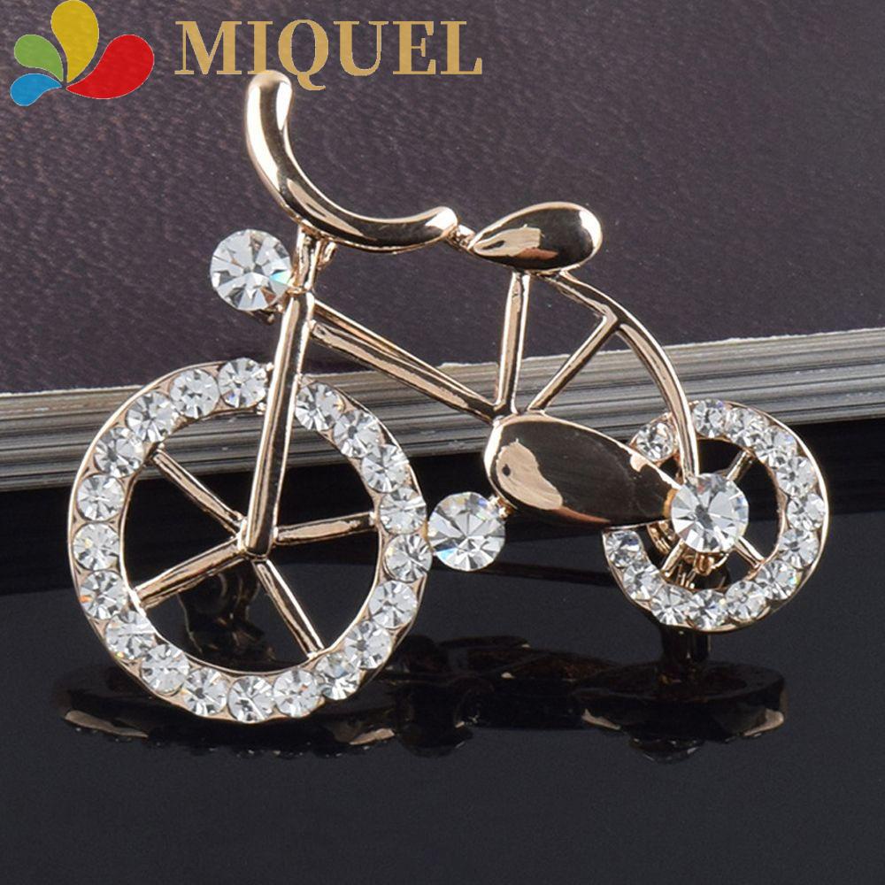 Quà Tặng Trang Sức MIQUEL Thời Trang|Ghim Cài Áo Hình Xe Đạp Ngộ Nghĩnh