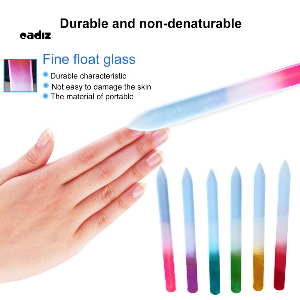 Set 6 Cây Dũa Móng Kính Hai Mặt Sử Dụng Tại Nhà