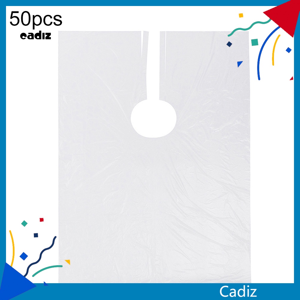 Set 50 Áo Choàng Cắt Tóc 120cmx160cm Chống Thấm Nước Sử Dụng Một Lần