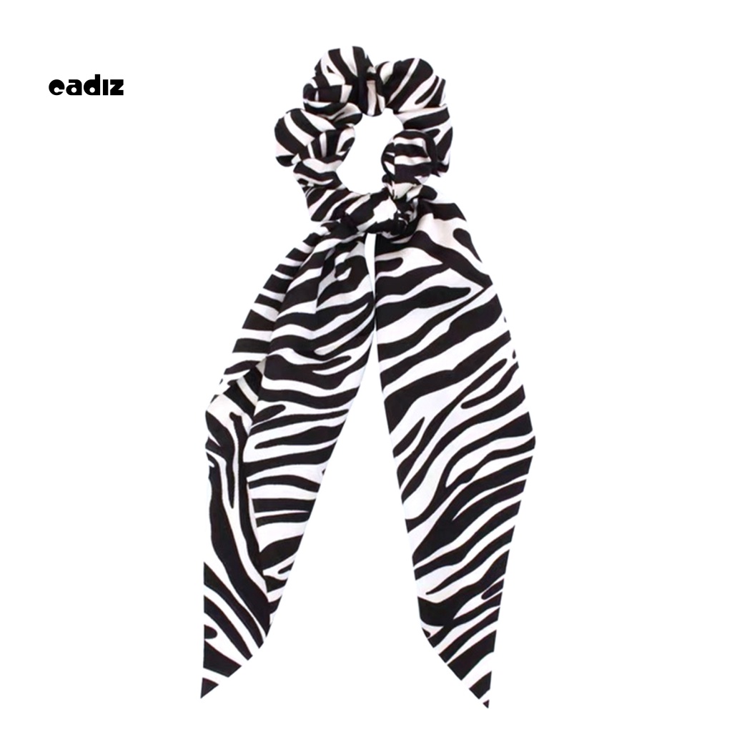 Dây Cột Tóc Họa Tiết Kẻ Sọc Phong Cách Cổ Điển Thời Trang Xinh Xắn Cho Nữ