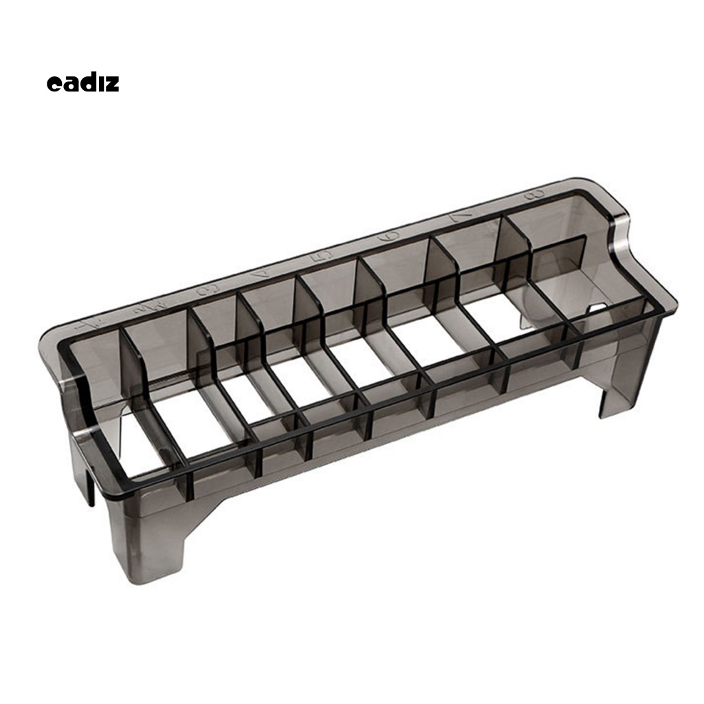 Hộp Đựng Lược Tông Đơ Điện 8 Ngăn Trong Suốt Tiện Dụng Cho Salon