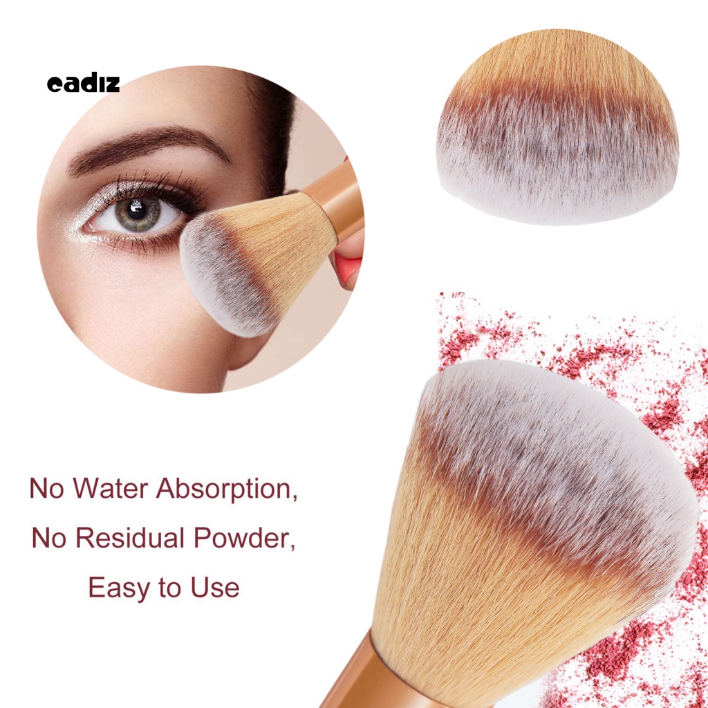 Cọ Trang Điểm Đầu Tròn Lông Mềm Thân Thiện Với Môi Trường