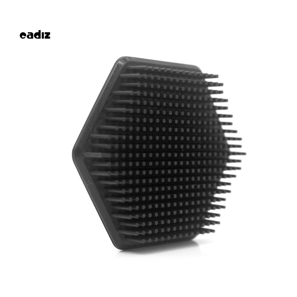 Bàn Chải Gội Đầu Bằng Silicone Thiết Kế Nhỏ Gọn Thoải Mái Cho Nam Và Nữ