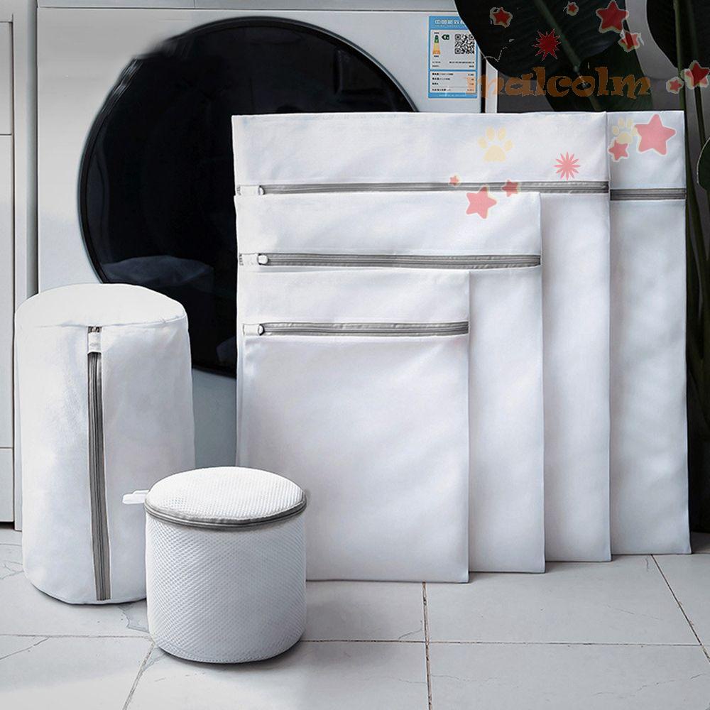 Giỏ Đựng Đồ Giặt Bằng Polyester Có Khóa Kéo Tiện Dụng