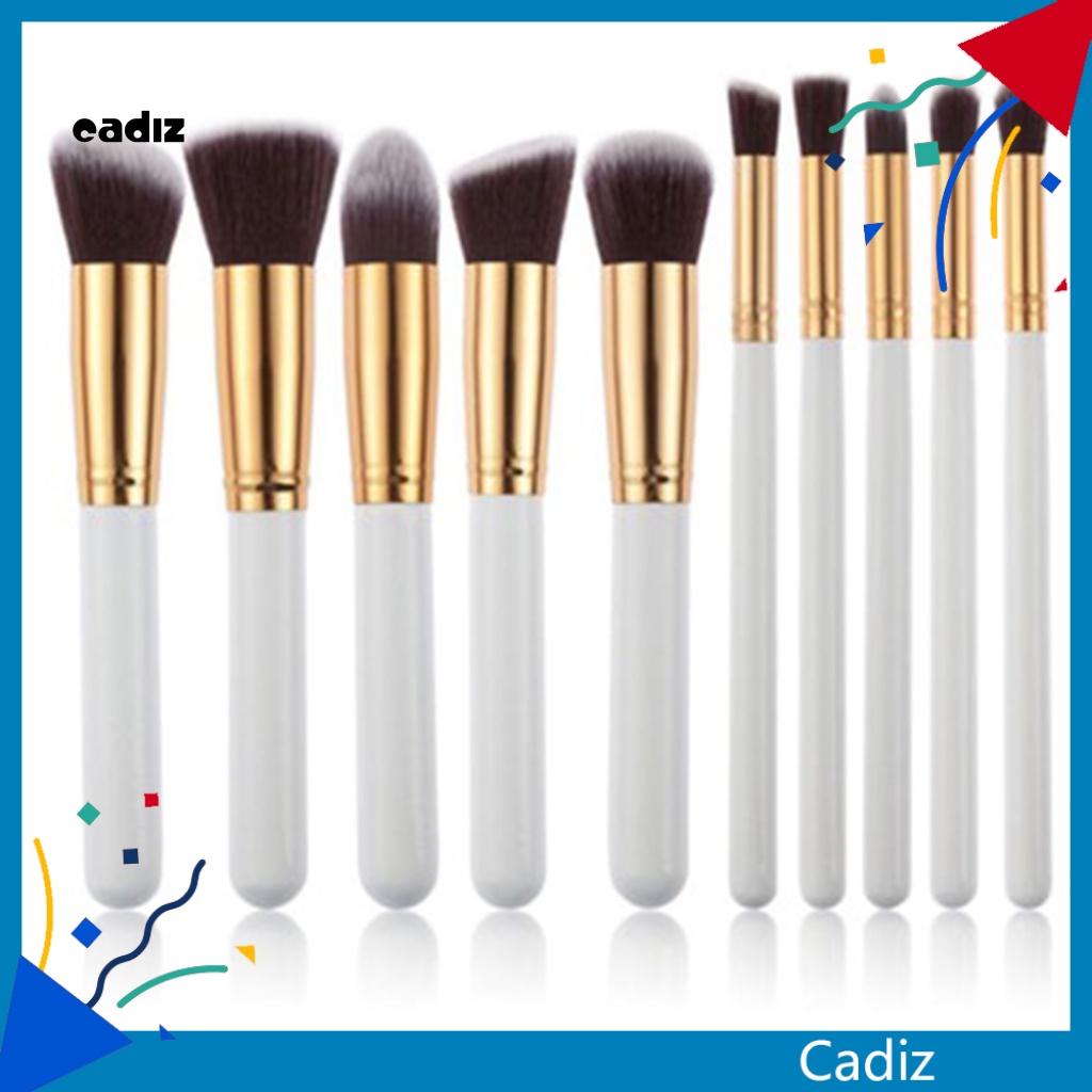 Set 10 Cọ Trang Điểm Lông Mềm Chuyên Dụng