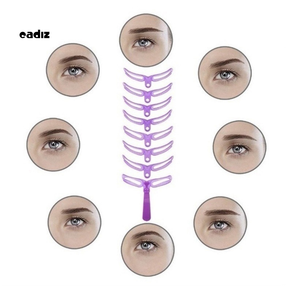 Khuôn Nhựa Định Hình Lông Mày Không Đường May Tiện Dụng