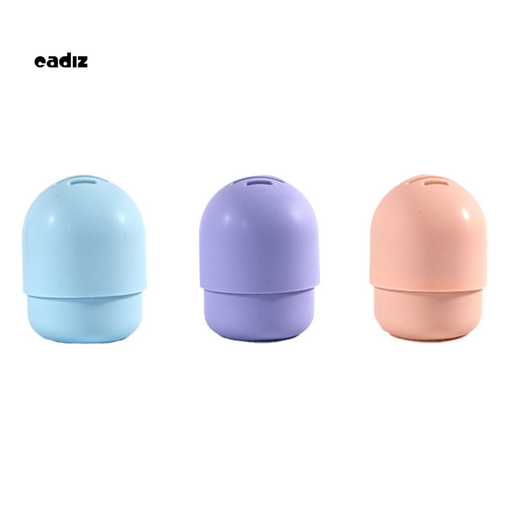 Hộp Đựng Mút Trang Điểm 5 Đường Viền Silicone Mềm Chống Bụi Nhỏ Gọn Tiện Lợi Dành Cho Đi Du Lịch