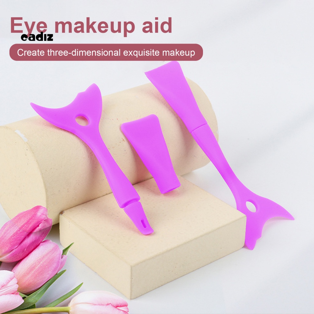 Dụng Cụ Hỗ Trợ Chuốt Mascara 3 Trong 1 Chống Mòn Tiện Dụng