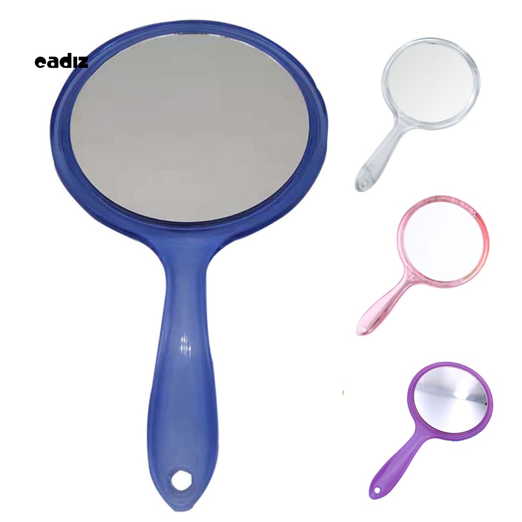 Gương Trang Điểm Cầm Tay Phóng Đại Hình Ảnh Hai Mặt Trong Suốt Thoải Mái