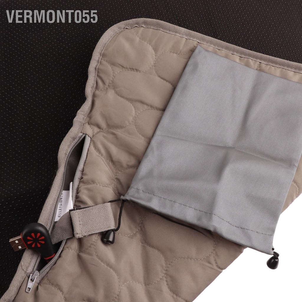 Vermont055 USB Điện Làm Nóng Chăn Đa Năng Nhanh Di Động Mềm Dày Cắm Trại Ngoài Trời