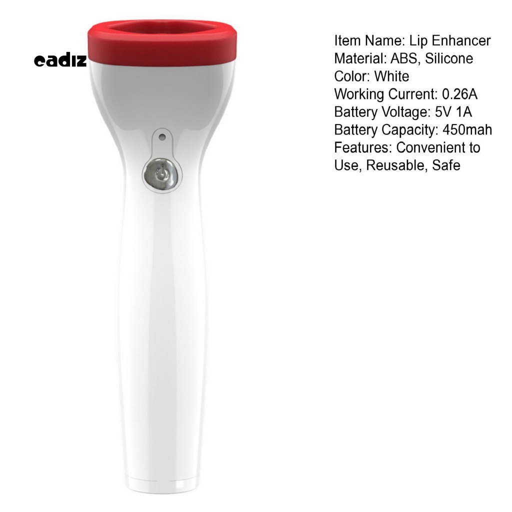 Máy Lọc Môi 450mah 0.26A Bằng ABS Thiết Kế Nhỏ Gọn Tiện Dụng