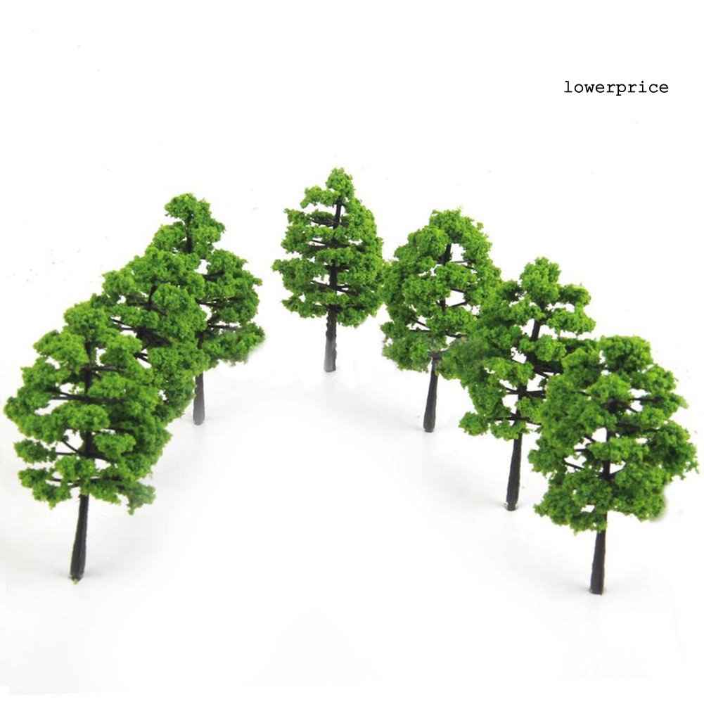 Set 20 Mô Hình Cây Xanh Trang Trí Tiểu Cảnh