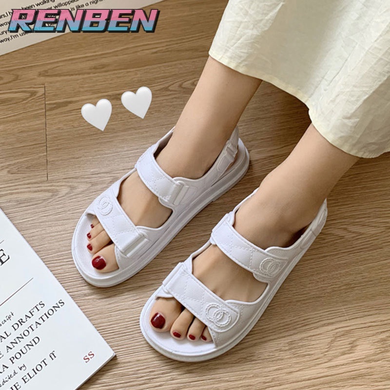 Dép Sandal Đế Mềm Dày Dặn Chống Trượt Thời Trang Mùa Hè Dành Cho Nữ