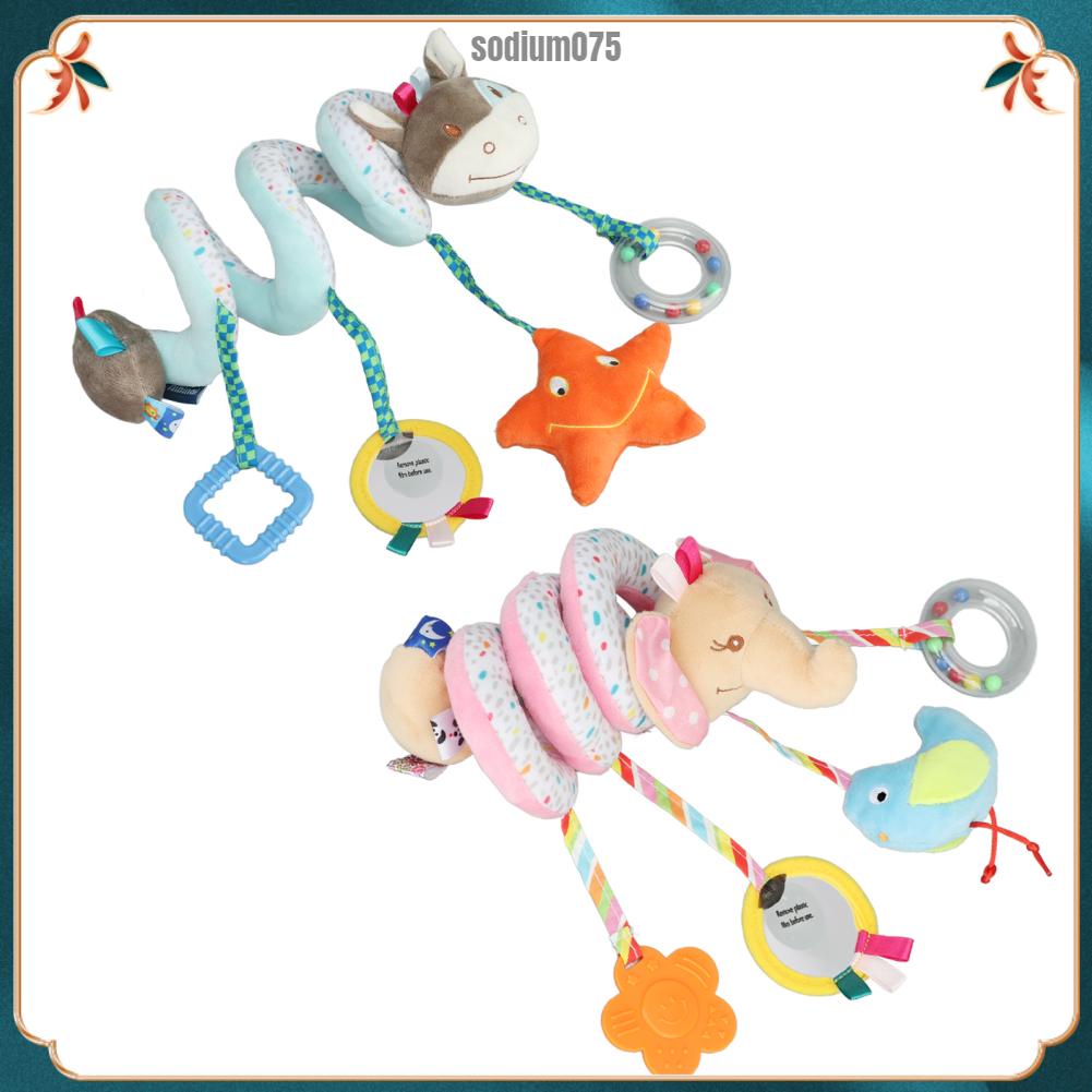 Sodium075 Bé Treo Xe Đẩy Đồ Chơi Rít Đầu Giáo Dục Cho Xoắn Ốc Sang Trọng Hoạt Động Sơ Sinh Trai Gái