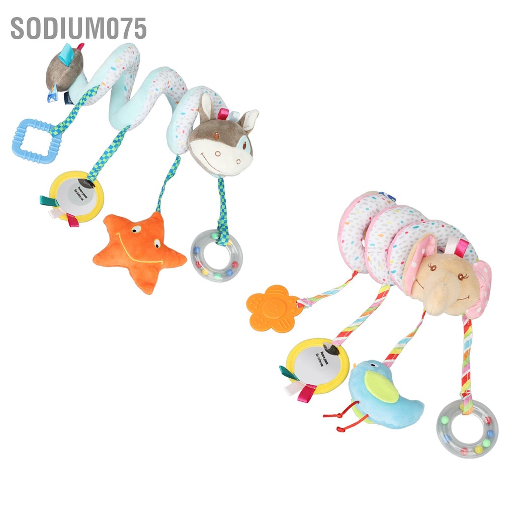 Sodium075 Bé Treo Xe Đẩy Đồ Chơi Rít Đầu Giáo Dục Cho Xoắn Ốc Sang Trọng Hoạt Động Sơ Sinh Trai Gái