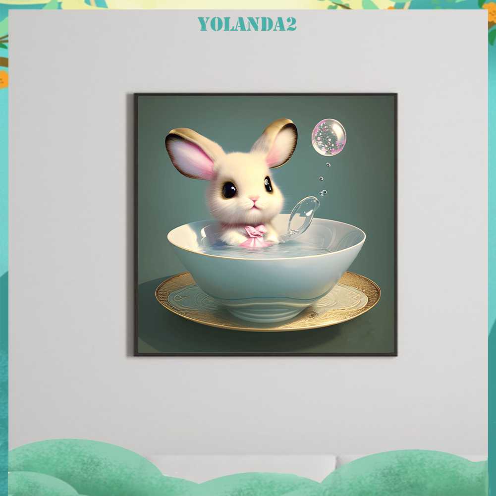 Tranh Đính Đá Kim Cương Toàn Bộ 5D DIY Hình Vẽ Động Vật