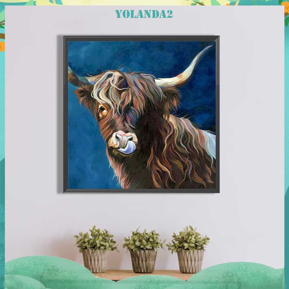 Bộ Tranh Đính Đá 5D Tự Làm Toàn Diện Hình Vuông Trang Trí Nhà Cửa