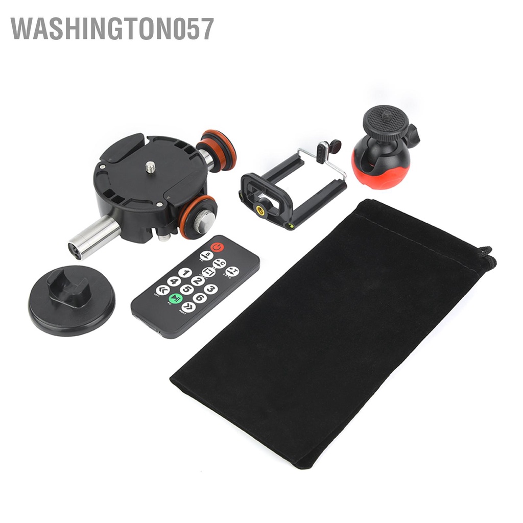 Washington057 Máy ảnh LENSGO L8X Dolly theo dõi video với bộ điều khiển từ xa cho điện thoại/máy hành động